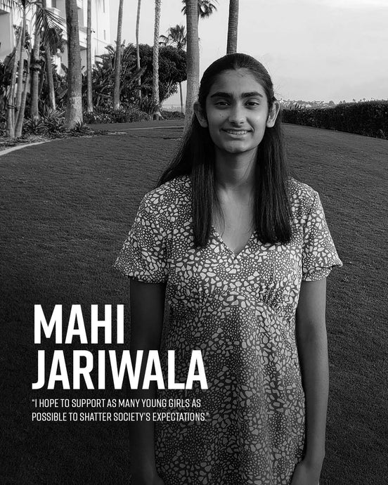 mahi: i hope to support as many young girls as possible to shatter society's expectations