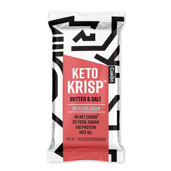 Keto Krisp® by CanDo Charges into 2022 with Launch of New Butter & Salt Bar with Collagen for an Unparalleled Flavor and Function Combination