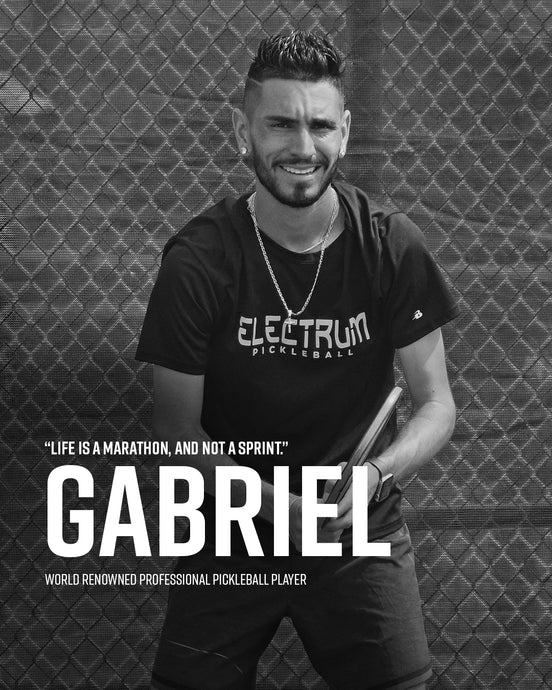 Gabriel: Life is a marathon, and not a sprint