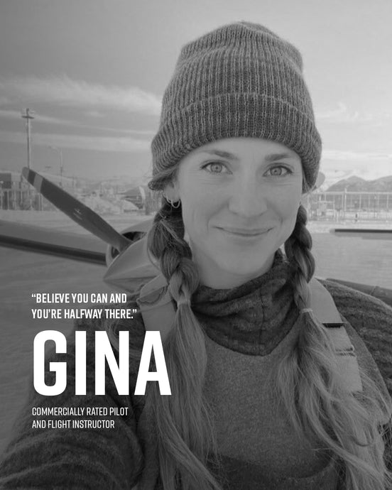 GINA: BELIEVE YOU CAN AND YOU'RE HALFWAY THERE