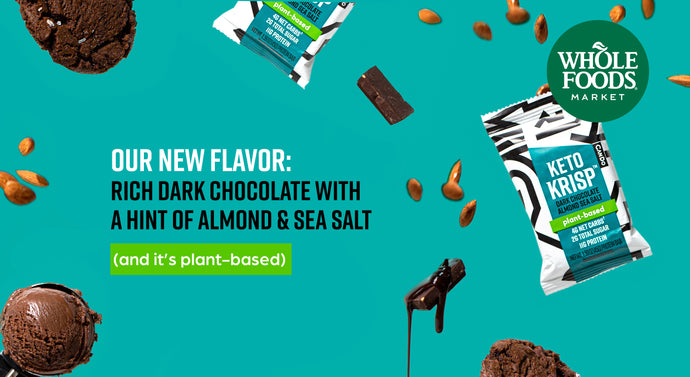 PRESS RELEASE: Keto Krisp® By CanDo Unveils New Dark Chocolate Almond Sea Salt Bar Launching in Whole Foods Nationwide