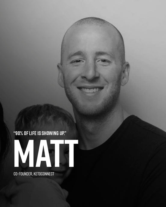 MATT: 90% OF LIFE IS SHOWING UP